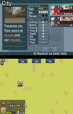 Advance Wars DS 2 : images