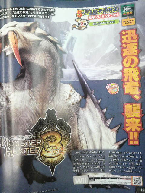 Monster Hunter 3: new images