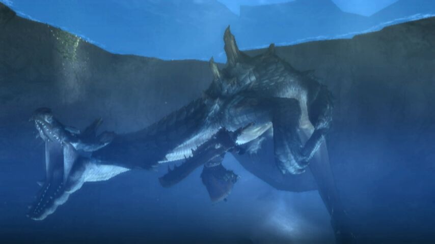 Monster Hunter 3 : Le Lagiacrus dévoilé