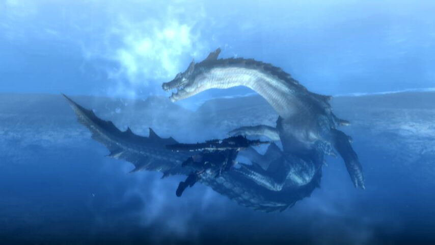 Monster Hunter 3 : Le Lagiacrus dévoilé
