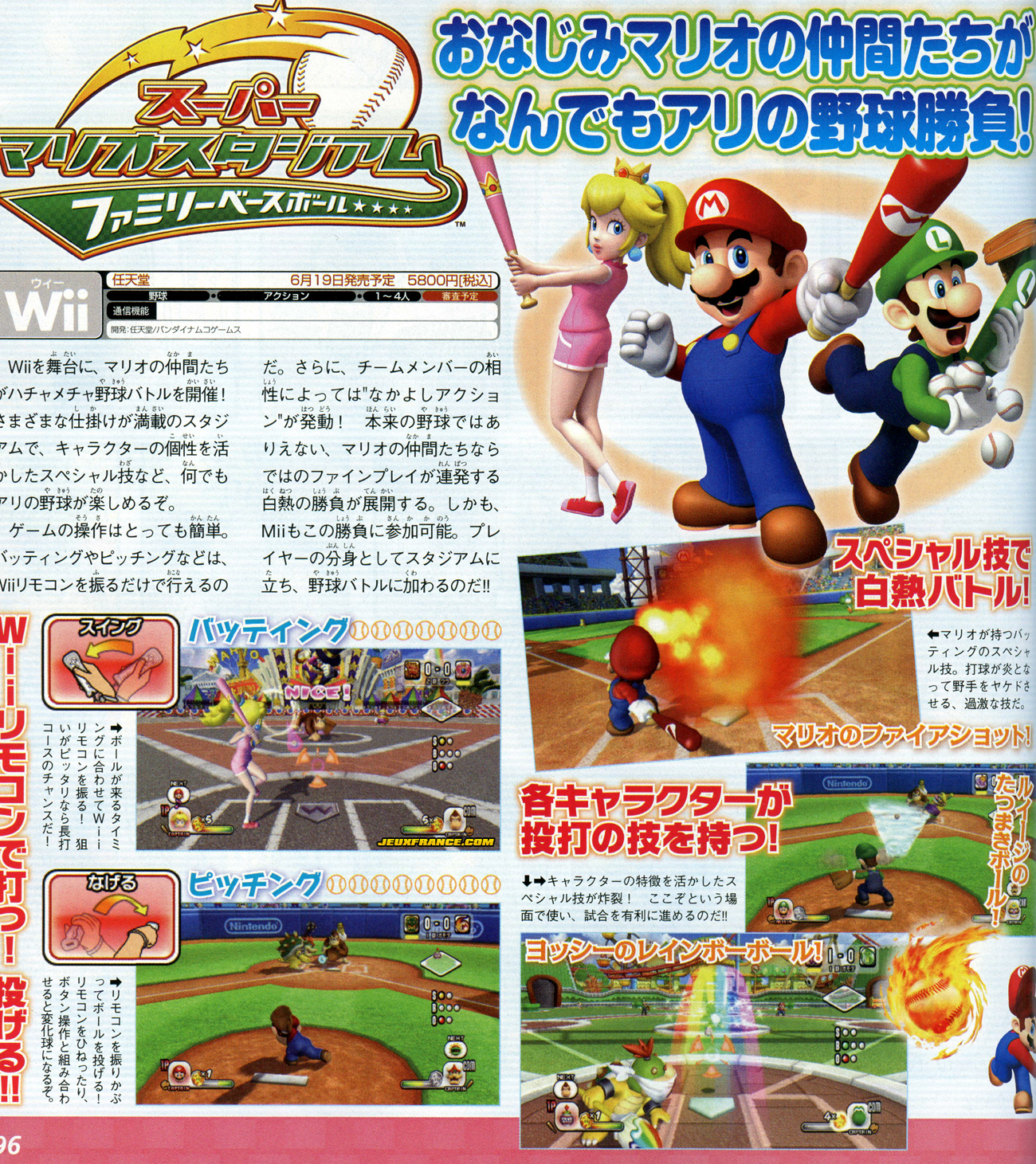 Mario Super Sluggers en images