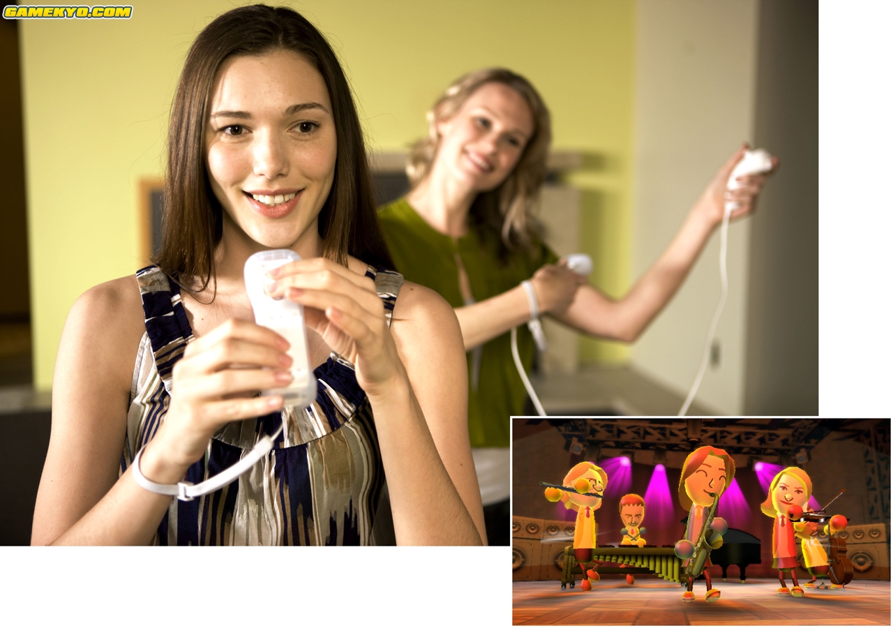 Wii Music first official screens