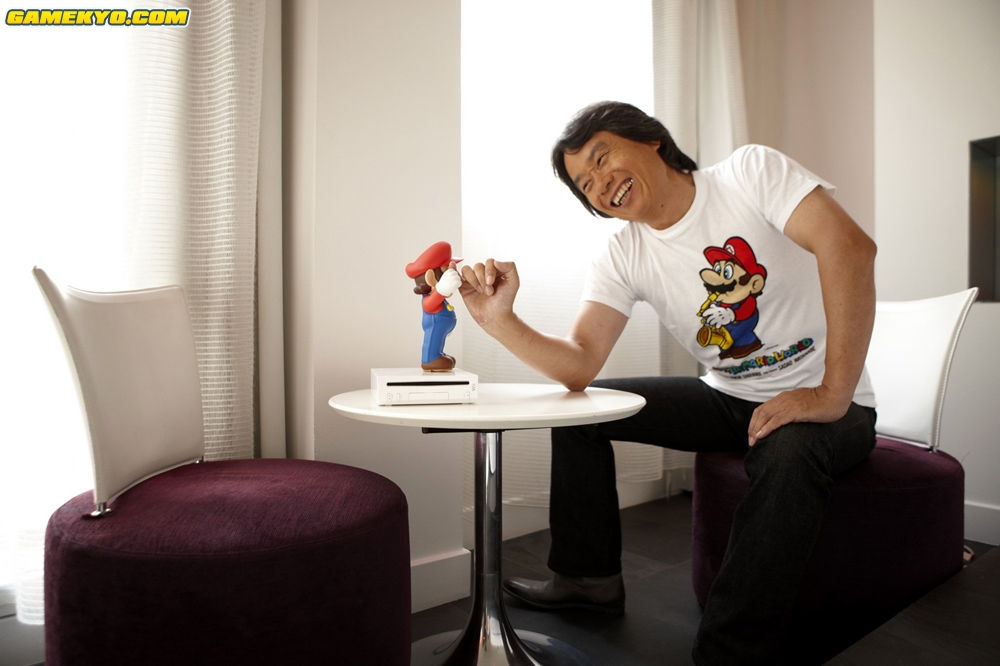 Shigeru Miyamoto having fun at l'Opéra de Paris...