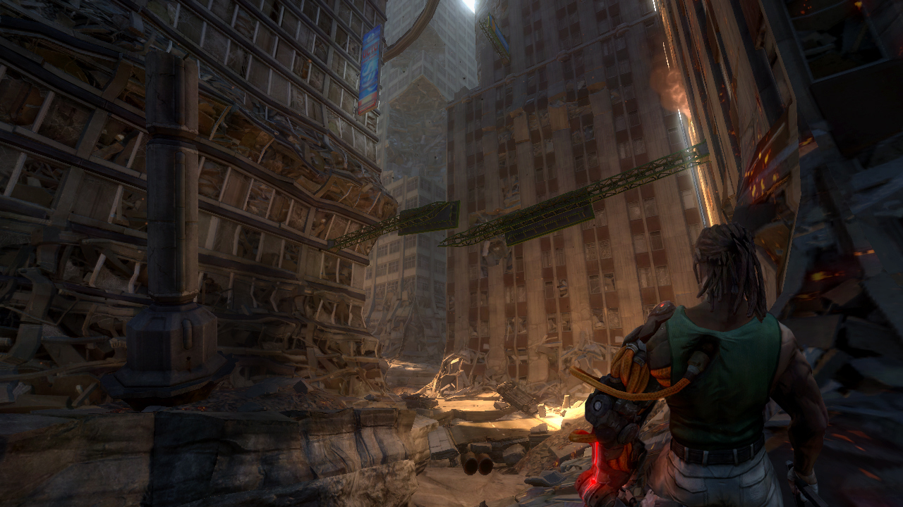 Bionic Commando dans les décombres