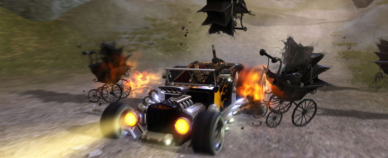 Brütal Legend prend la pose