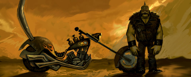 Brütal Legend prend la pose