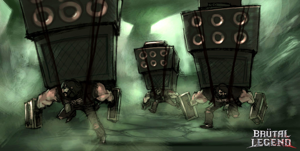 Brütal Legend prend la pose