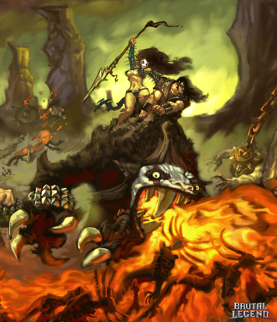 Brütal Legend prend la pose