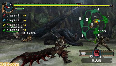 Monster Hunter G : des images