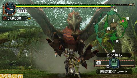 Monster Hunter G : des images