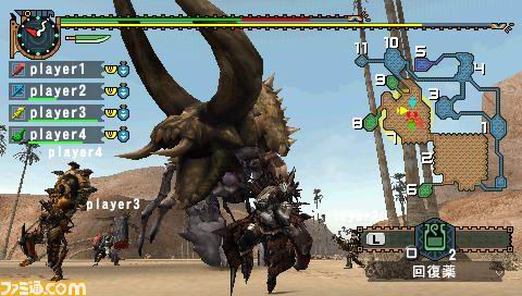Monster Hunter G : des images