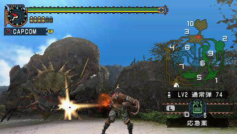 Monster Hunter G en images