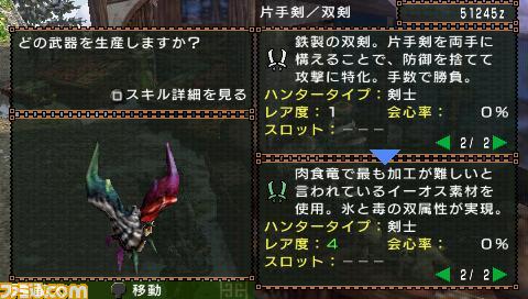 Des images pour Monster Hunter G