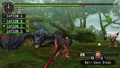 Nouvelles images de Monster Hunter Freedom Unite