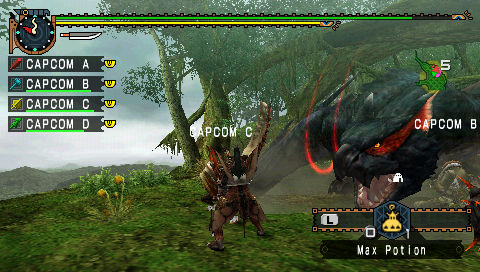 Nouvelles images de Monster Hunter Freedom Unite