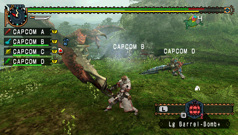 Nouvelles images de Monster Hunter Freedom Unite