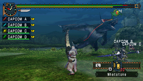 Nouvelles images de Monster Hunter Freedom Unite