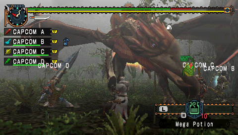 Nouvelles images de Monster Hunter Freedom Unite