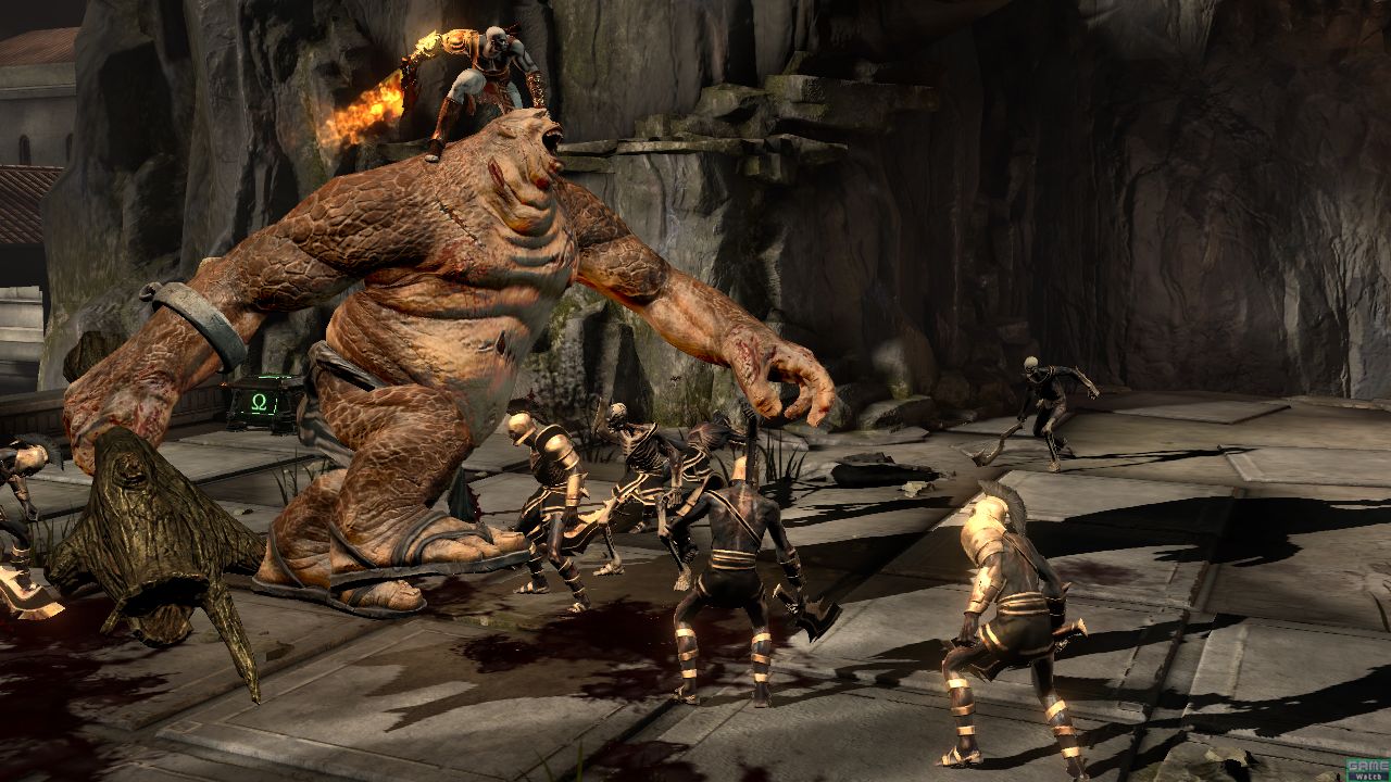 God of War 3 : Kratos découpe en images