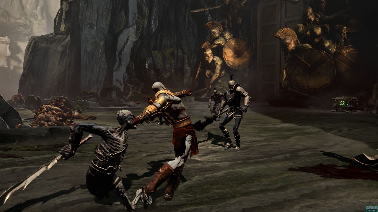 God of War 3 : Kratos découpe en images