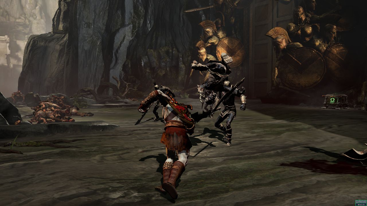 God of War 3 : Kratos découpe en images