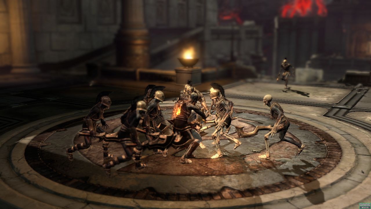 God of War 3 : Kratos découpe en images