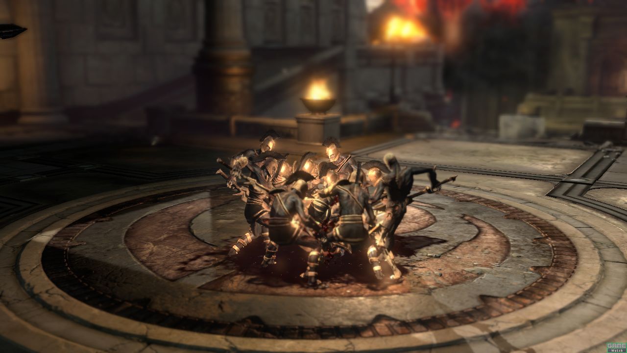 God of War 3 : Kratos découpe en images