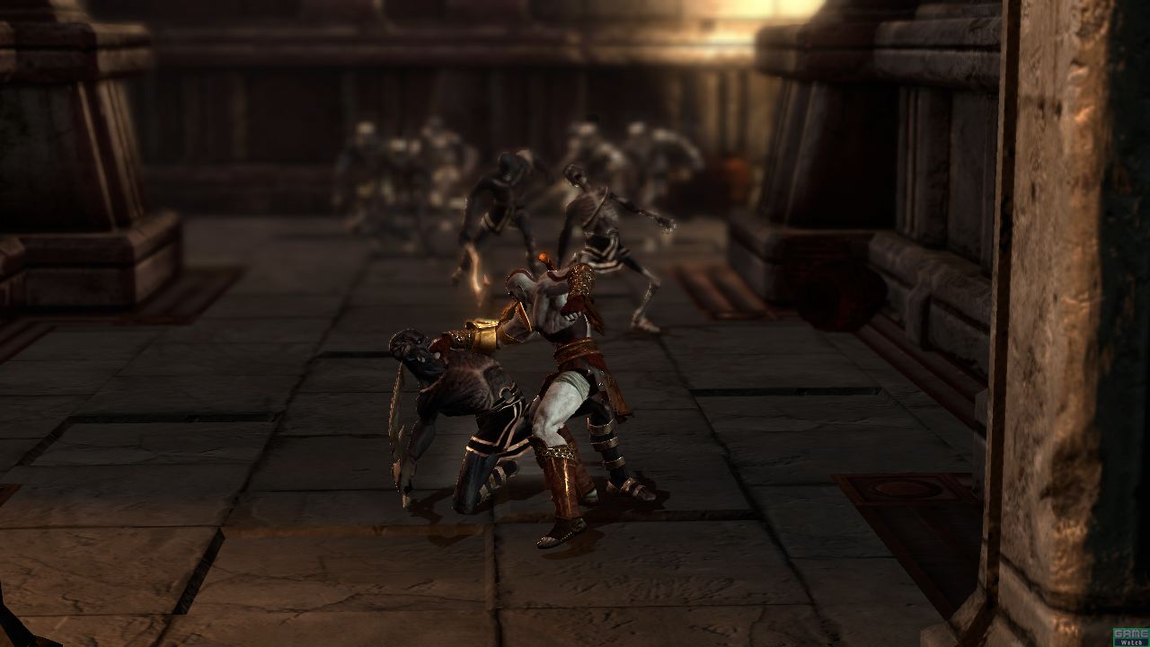 God of War 3 : Kratos découpe en images