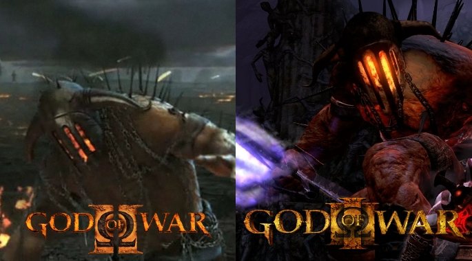 God of War III, comparé en images avec GoW II