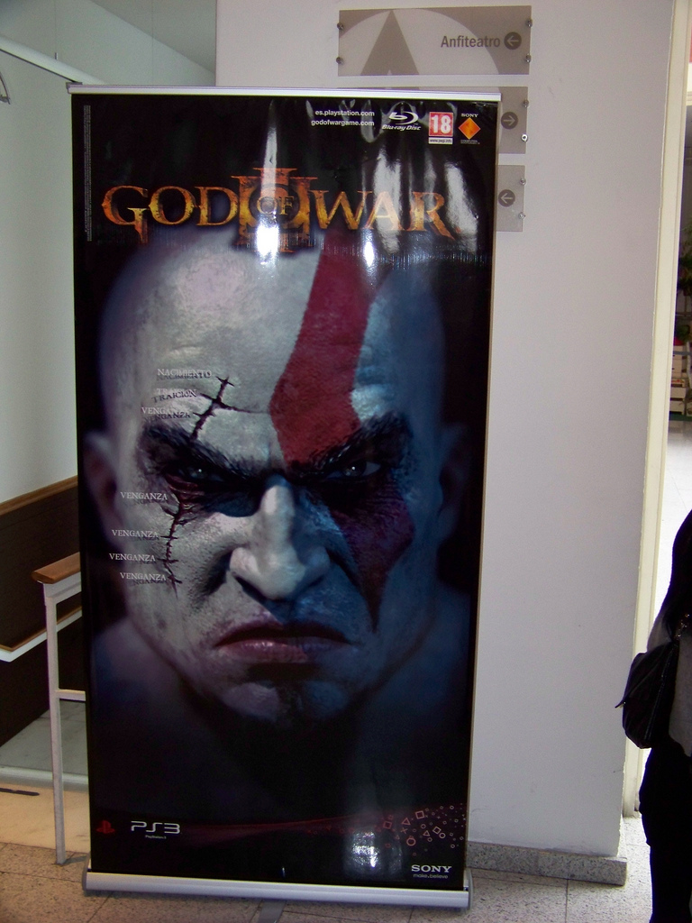 God of War III : scans et photos de l'Event Madrid