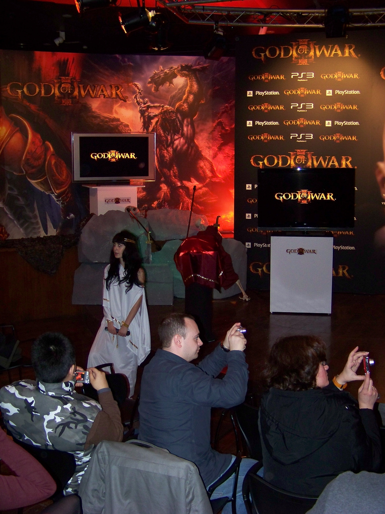 God of War III : scans et photos de l'Event Madrid