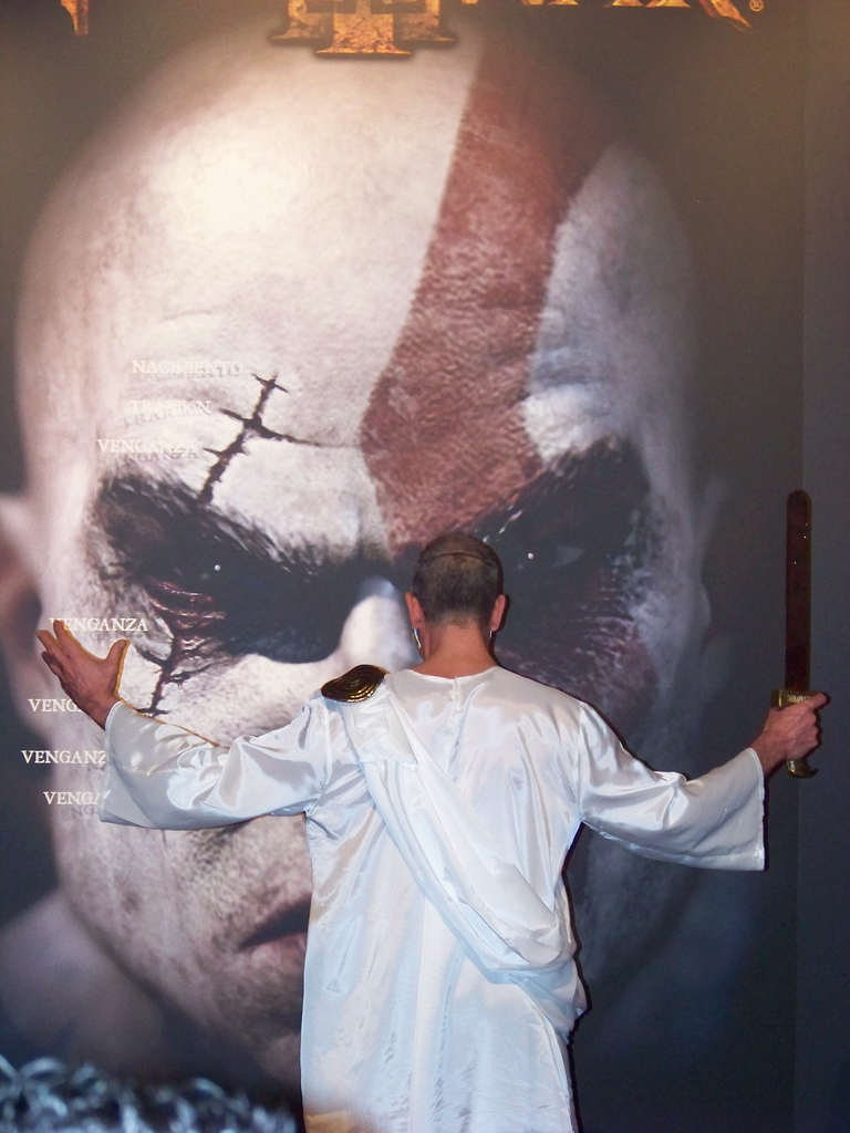 God of War III : scans et photos de l'Event Madrid