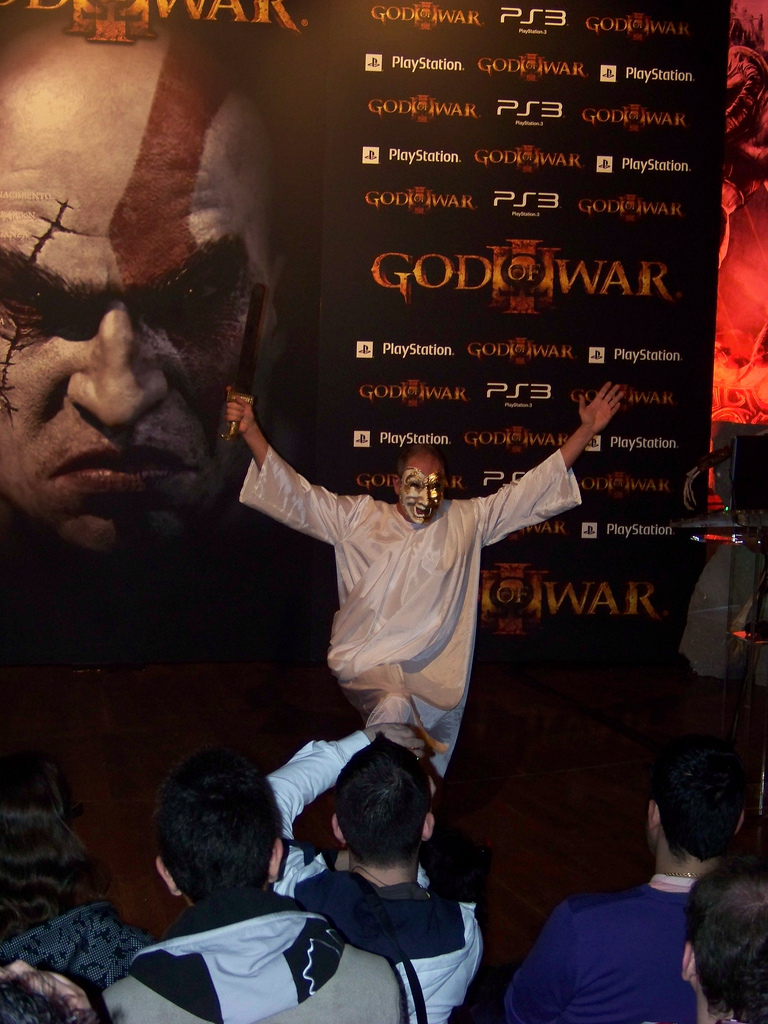 God of War III : scans et photos de l'Event Madrid