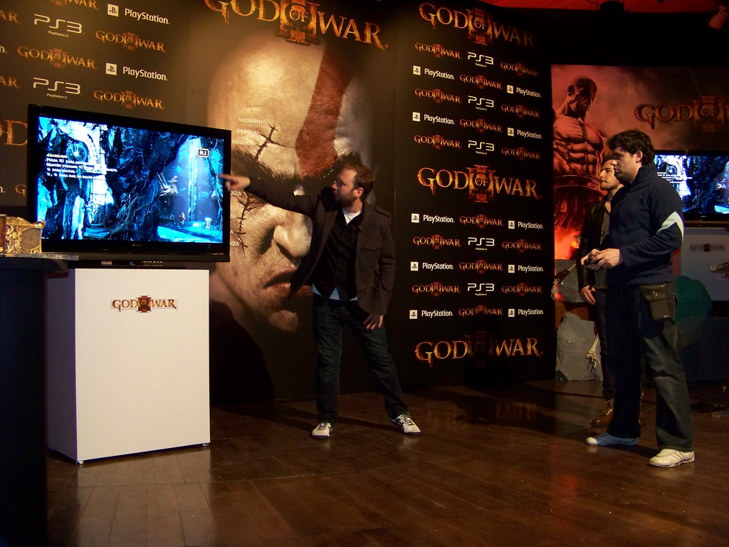 God of War III : scans et photos de l'Event Madrid