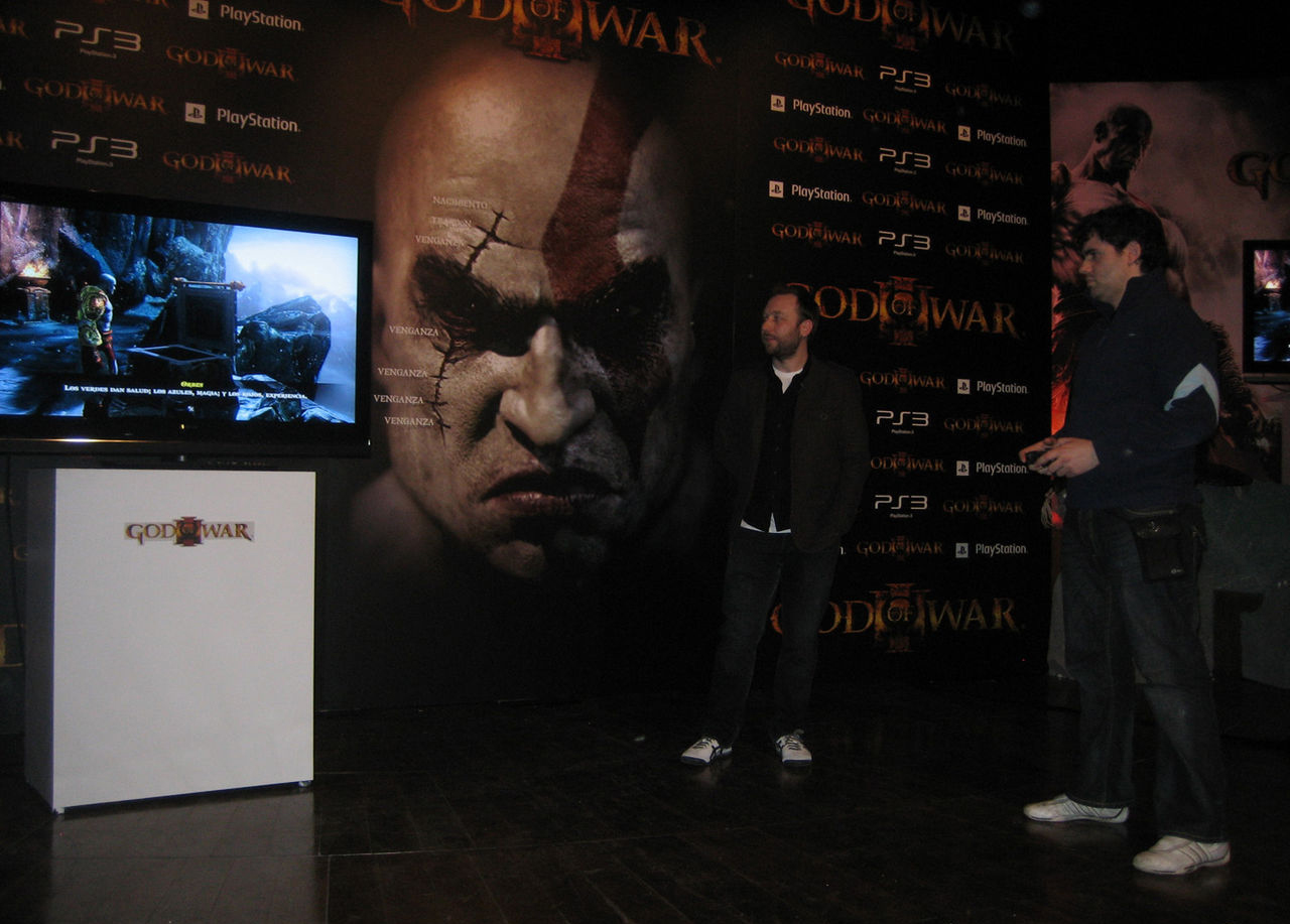 God of War III : scans et photos de l'Event Madrid