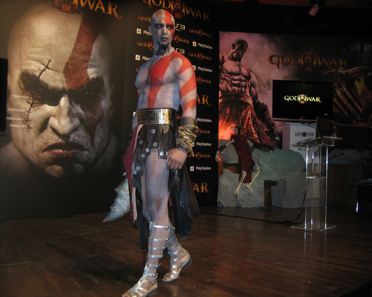 God of War III : scans et photos de l'Event Madrid