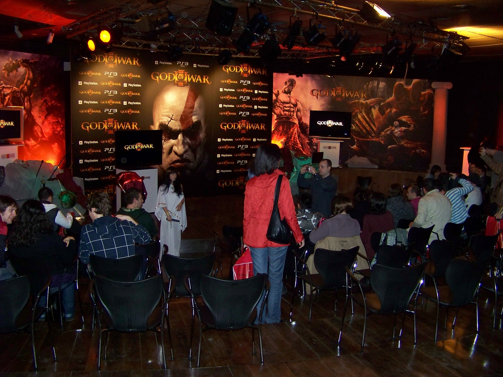 God of War III : scans et photos de l'Event Madrid