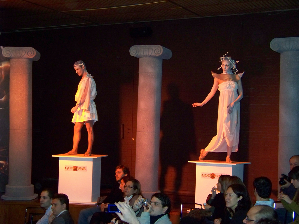 God of War III : scans et photos de l'Event Madrid