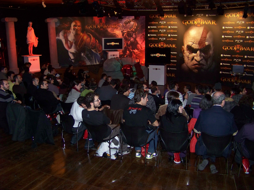 God of War III : scans et photos de l'Event Madrid