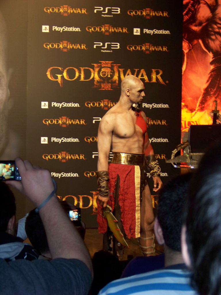 God of War III : scans et photos de l'Event Madrid