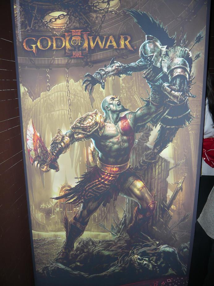 God of War III : scans et photos de l'Event Madrid