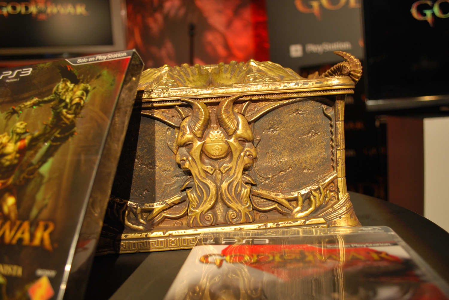 God of War III : scans et photos de l'Event Madrid