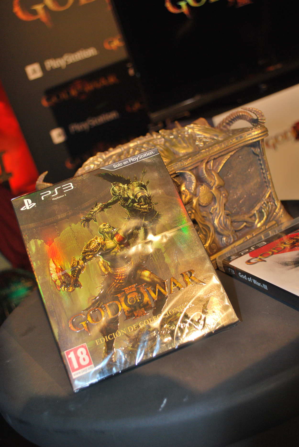 God of War III : scans et photos de l'Event Madrid