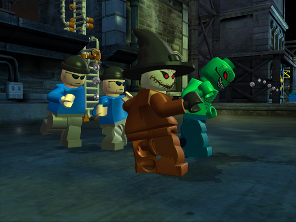Lego Batman fait un signe