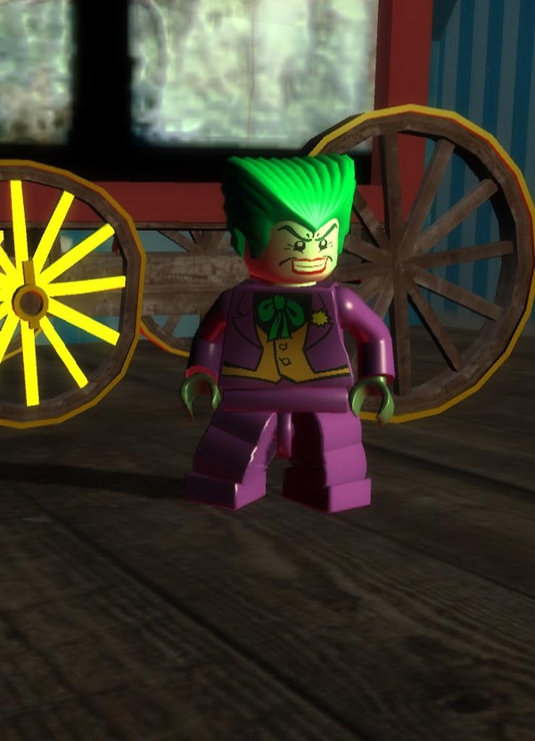 Lego Batman fait un signe