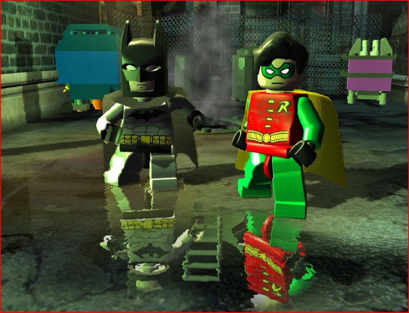 Lego Batman fait un signe