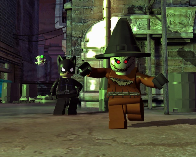 Lego Batman fait un signe
