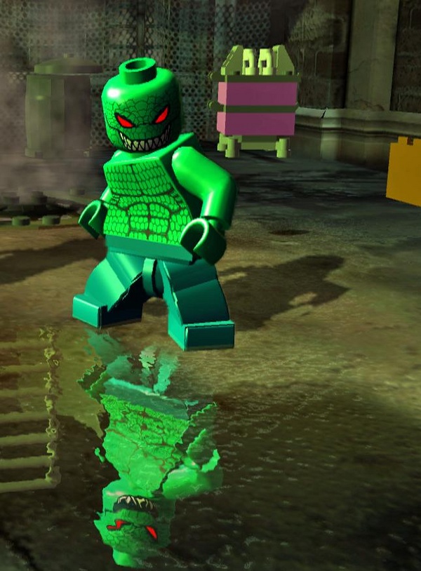Lego Batman fait un signe