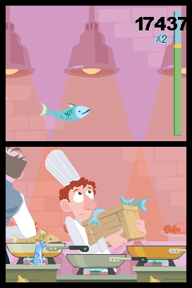 Ratatouille derrière les fourneaux