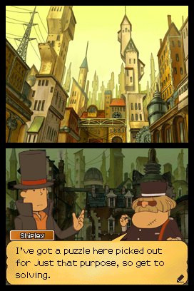Professeur Layton 3 : encore des images